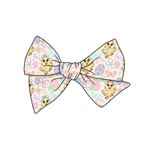 (Pre-Order) One Cute Chic 5" Pre-Tied Fabric Bow