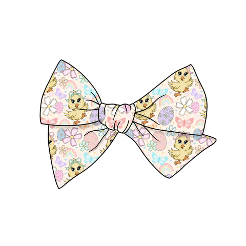 (Pre-Order) One Cute Chic 5" Pre-Tied Fabric Bow