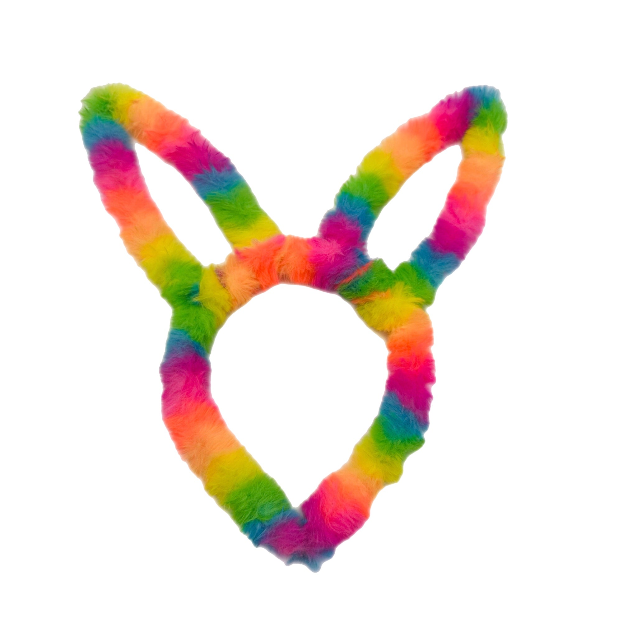 Rainbow Bunny Ear Headband