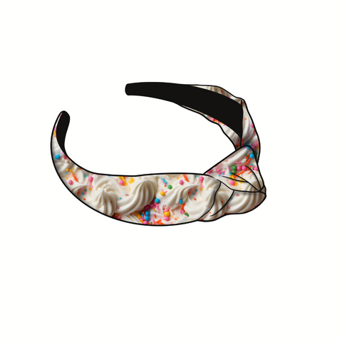 Icing & Sprinkles Knotted Headband