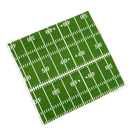 Football Field Double-Sided Wash Cloth