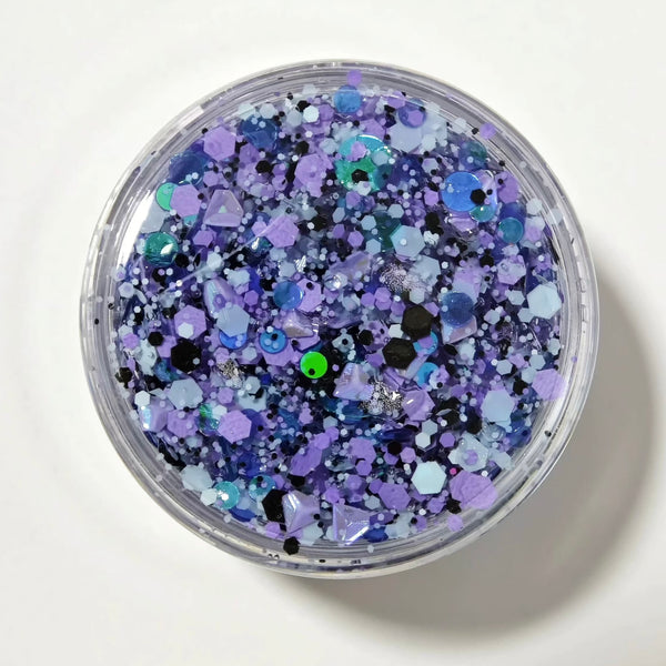 Midnight Sparkle Glitter Hair Gel