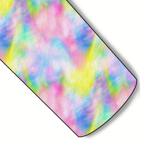 Summertime Tie Dye Custom Faux Leather