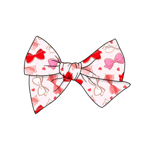 (Pre-Order)  Lovely Bows 5" Pre-Tied Fabric Bow