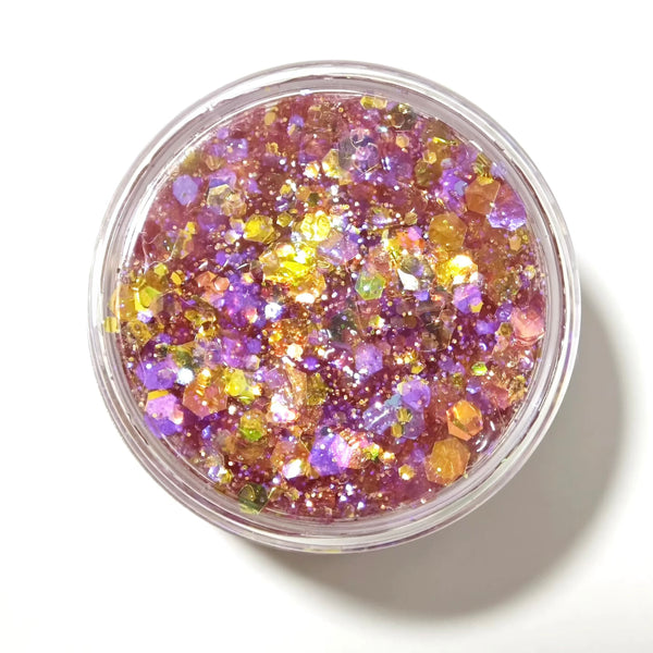 Golden Enchantment Glitter Hair Gel