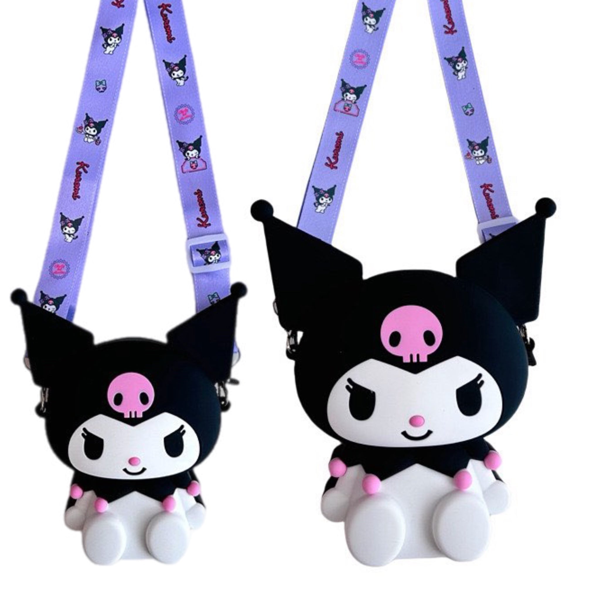 Black Kuromi Purse (2 sizes)