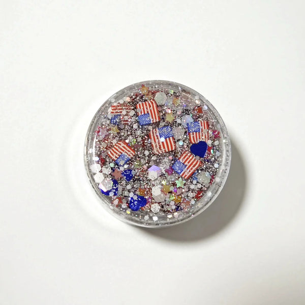 Old Glory Glitter Hair Gel