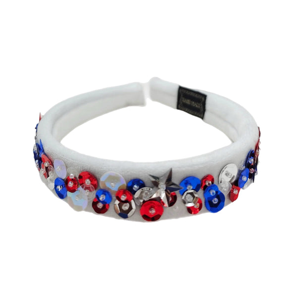 Velvet Sequin Headband