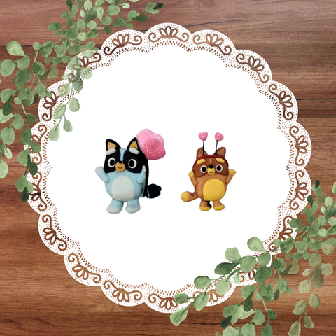 (Pre-Order) Valentines Day Bluey & Bingo