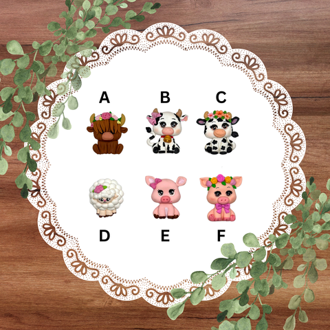 (Pre-Order) Cute Little Farm Animals