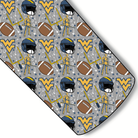West Virginia Mountaineers Custom Faux Leather