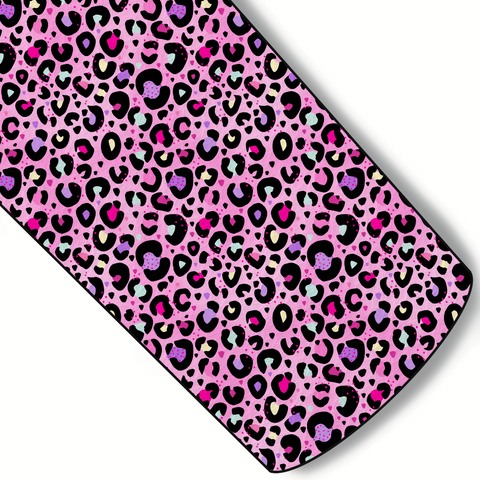 Berry Cool Leopard Custom Faux Leather