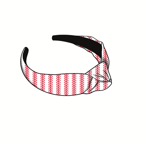 Baseball Laces Knotted Headband