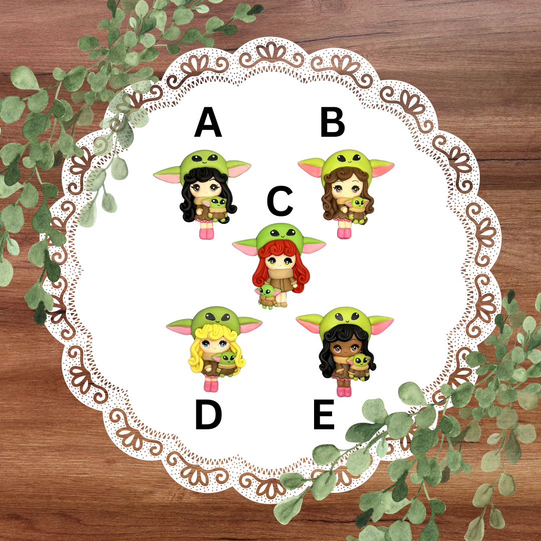 (Pre-Order) Yoda Girls With Baby Yoda