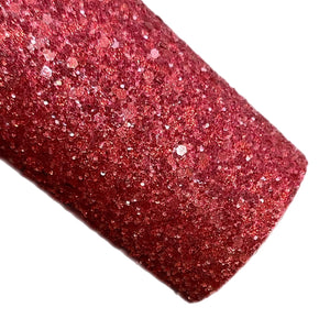 Red Precious Gems Chunky Glitter