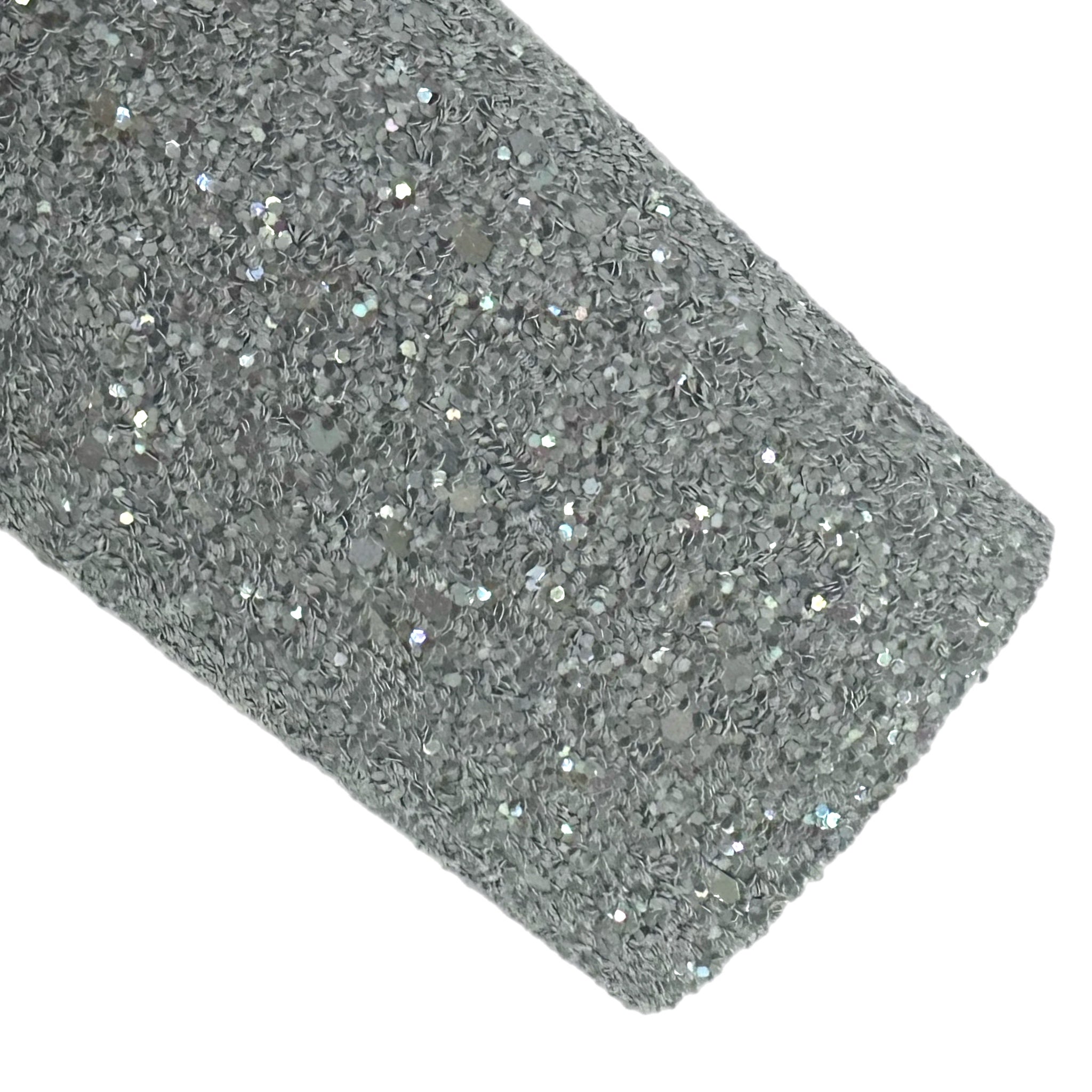 (NEW) Gray Skies Chunky Glitter