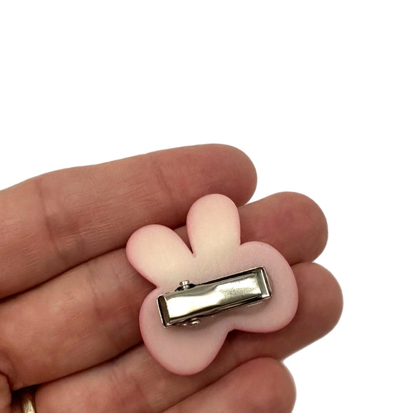 Pink Bunny Ears Clip