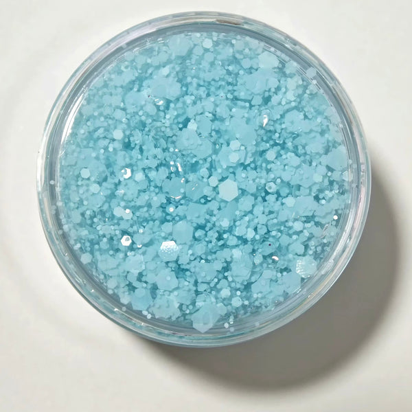 Blue Wave Glitter Hair Gel