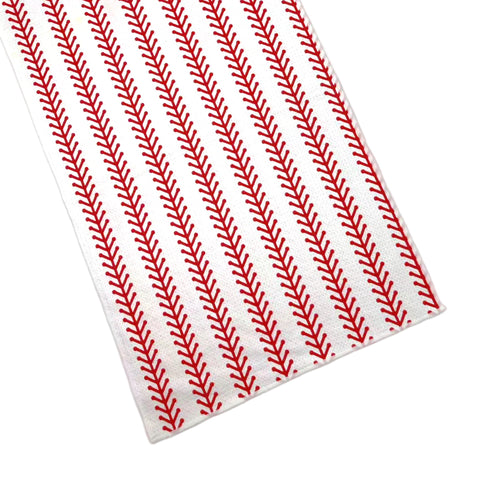Baseball Laces Double-Sided Hand Towel