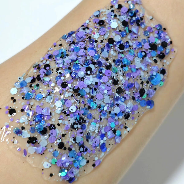 Midnight Sparkle Glitter Hair Gel