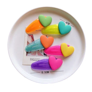 Neon Jelly Snap Clips