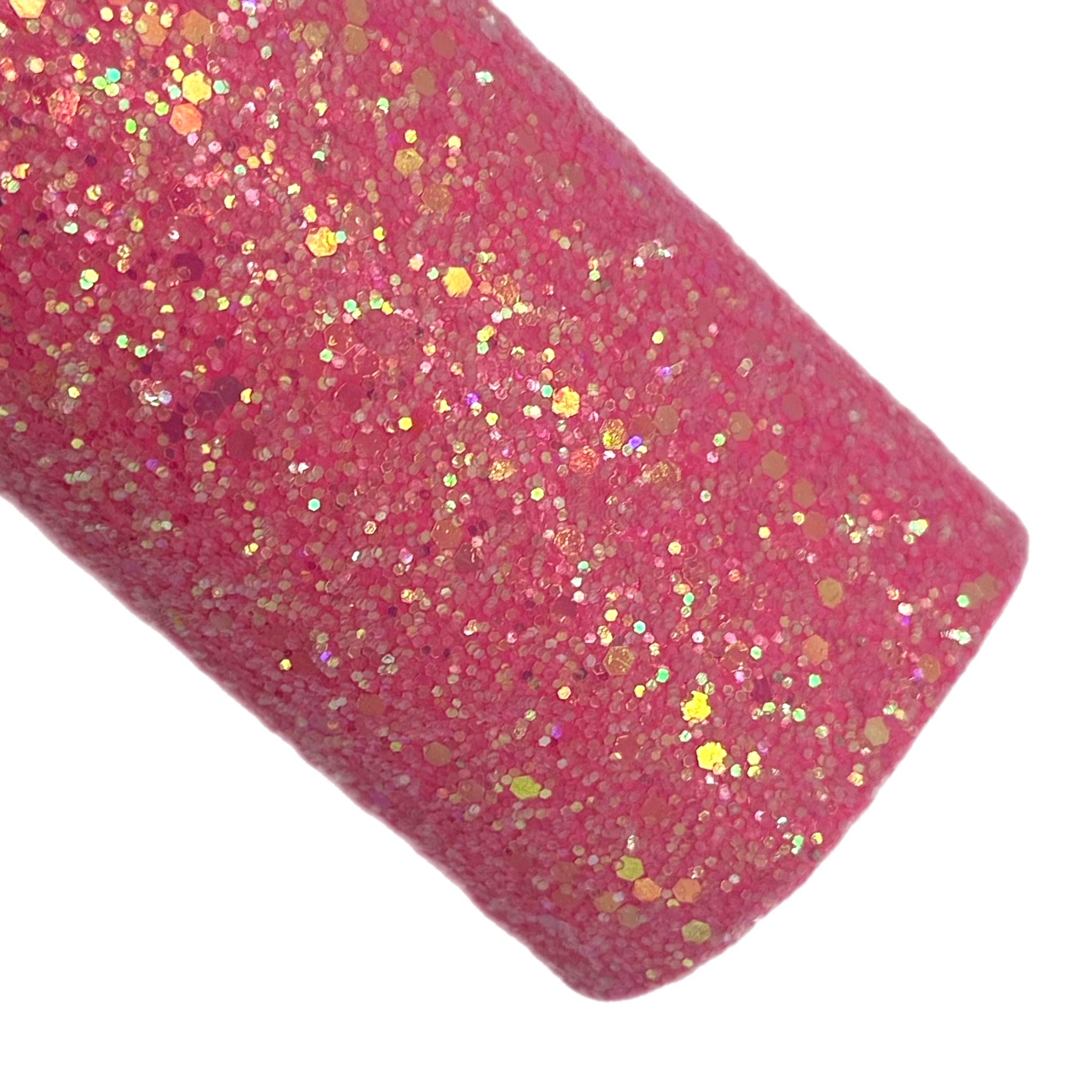 (NEW) Pink Neon Sunset Chunky Glitter