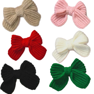 (Pre-Order) 5" Pre-Tied Sweater Bow