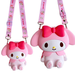 (Pre-Order) Light Pink My Melody Purse (2 sizes)