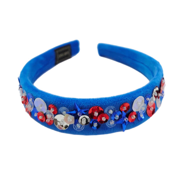 Velvet Sequin Headband