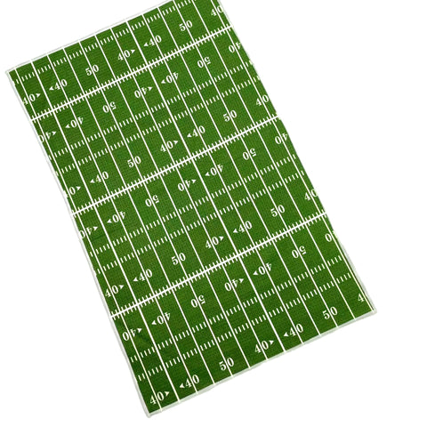 Football Field Double-Sided Hand Towel