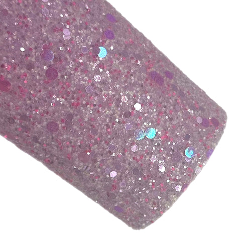 (NEW) Purple Bubble Bath Chunky Glitter