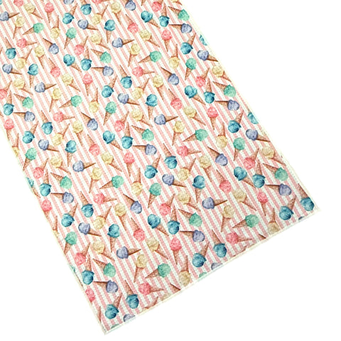 Ice Cream Dream Double-Sided Hand Towel
