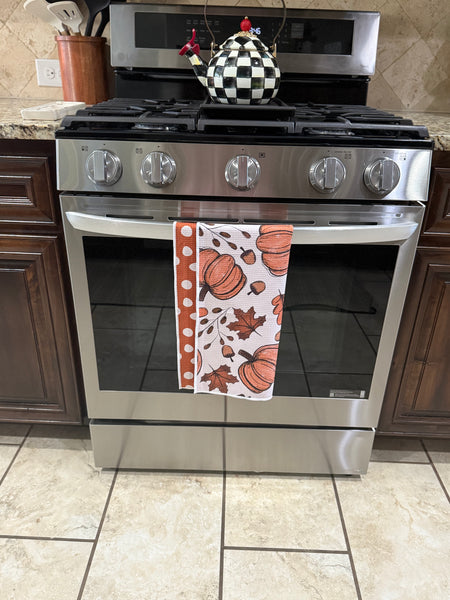 Fall Feels Reversible Hand Towel