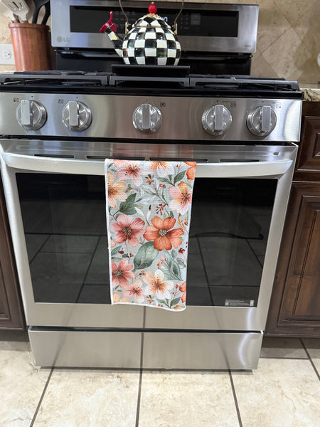 Earthy Elegance Double-Sided Hand Towel