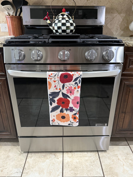 Autumn Embrace Double-Sided Hand Towel