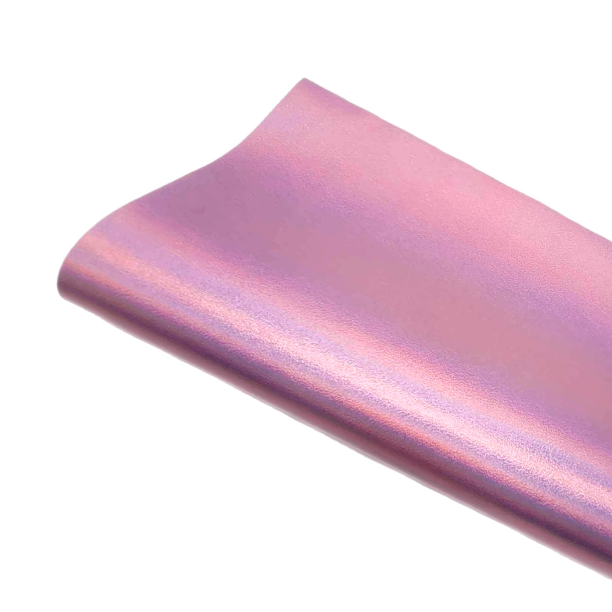 (New)Light Pink Metallic Faux Leather