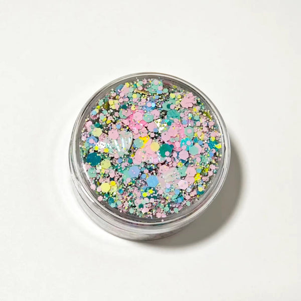 Just Beachy!  Glitter Hair Gel