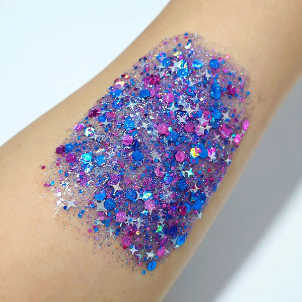 Galaxy Glitter Hair Gel