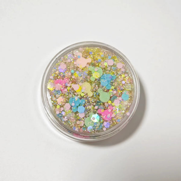 Pastel Glitter Hair Gel
