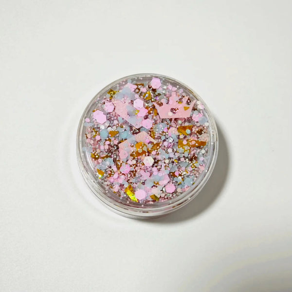 (Pre-Order) Princess Crown Glitter Hair Gel