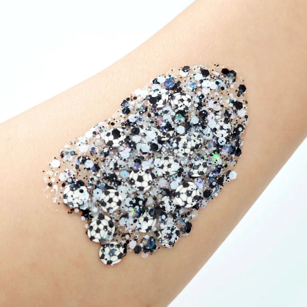 Soccer Daze Glitter Hair Gel