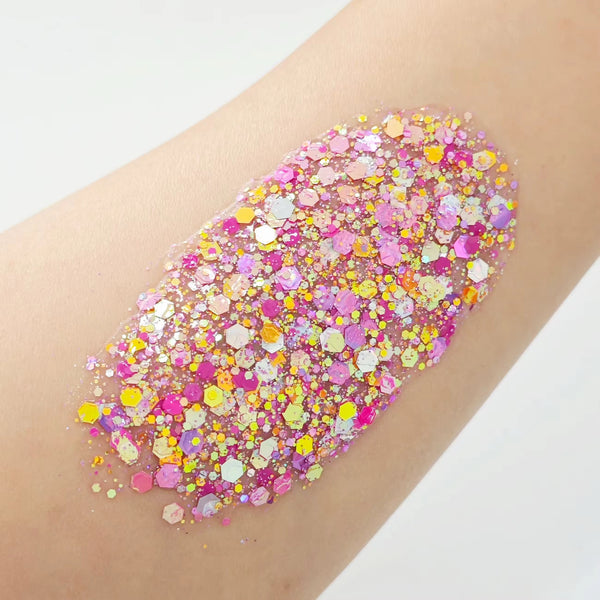 Rasberry Lemonade Glitter Hair Gel