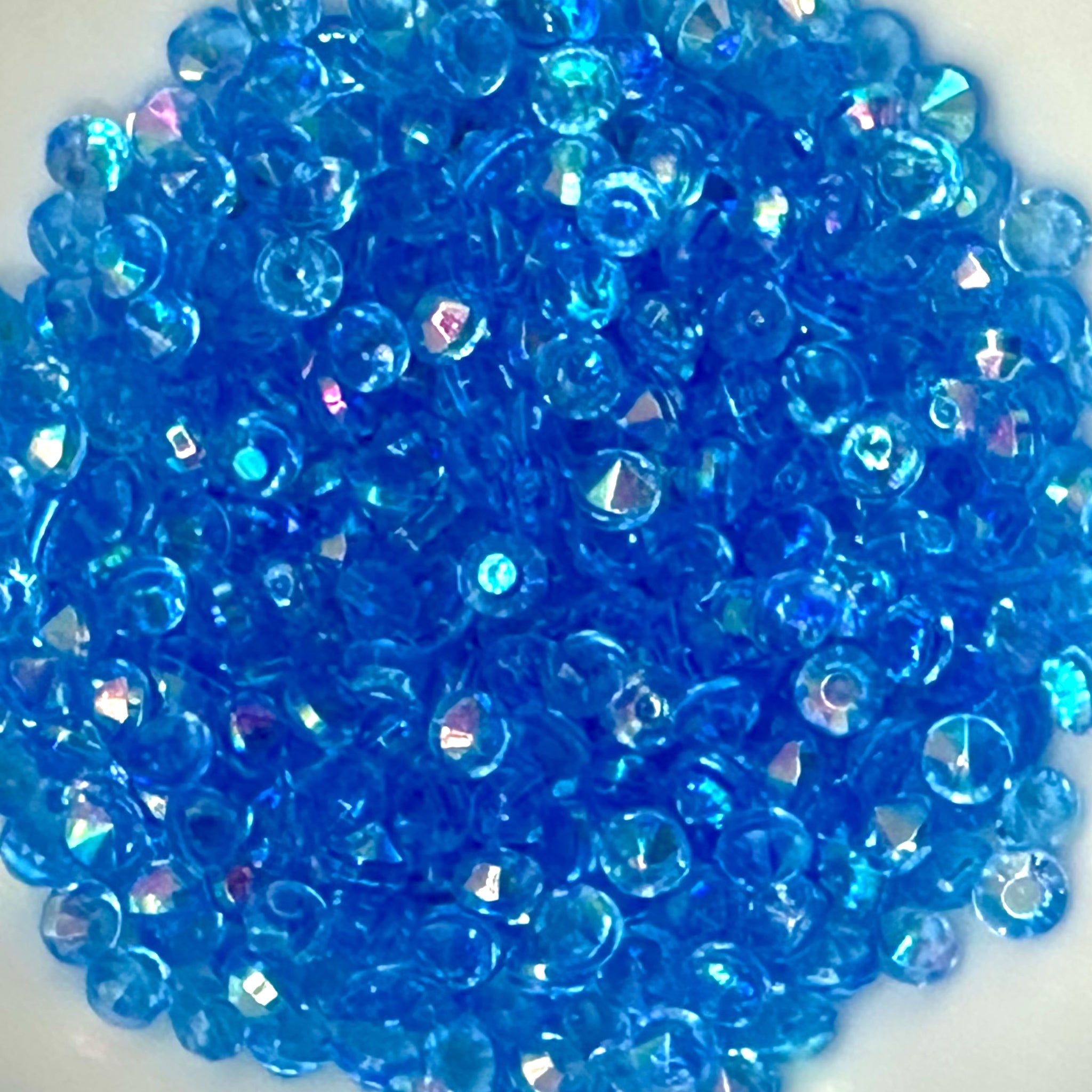 Blue AB Diamond Gems 4mm