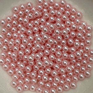 Light Pink Pearlescent Beads