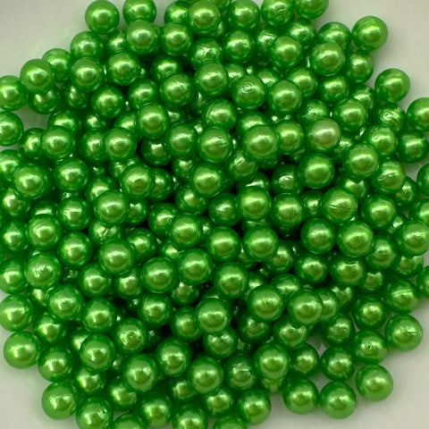 Green Pearlescent Beads