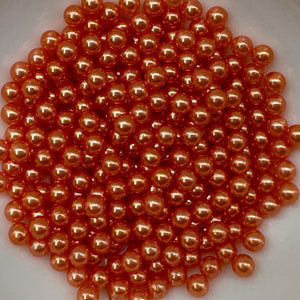 Orange Pearlescent Beads