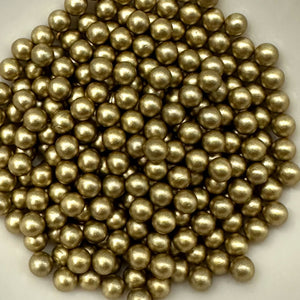 Gold Pearlescent Beads