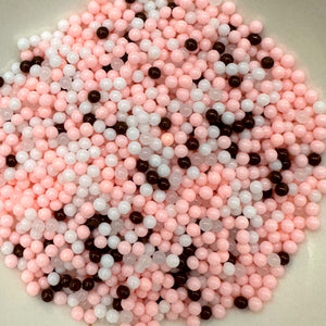 Black White & Pink All Over! Rainbow Ball (1mm)
