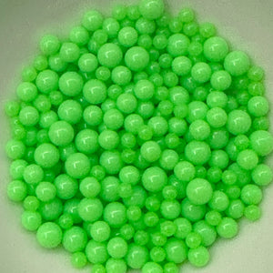 Green Round Multi Size Bead Filler