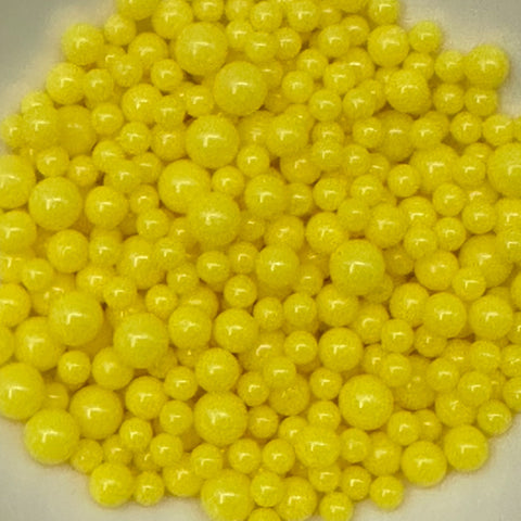 Yellow Round Multi Size Bead Filler